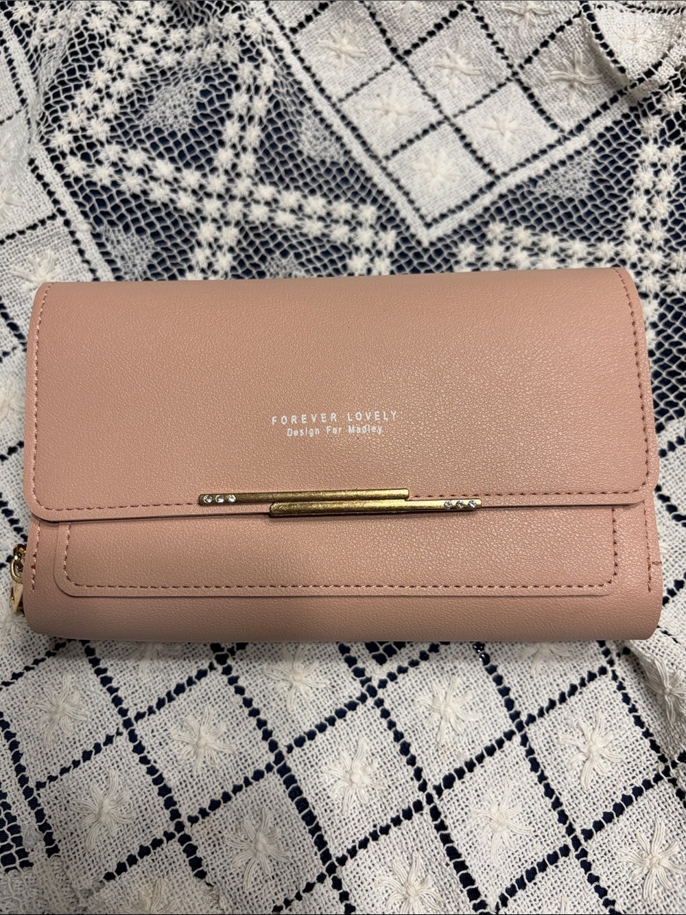 Forever Lovely Pink Women's Wallet Crossbody
